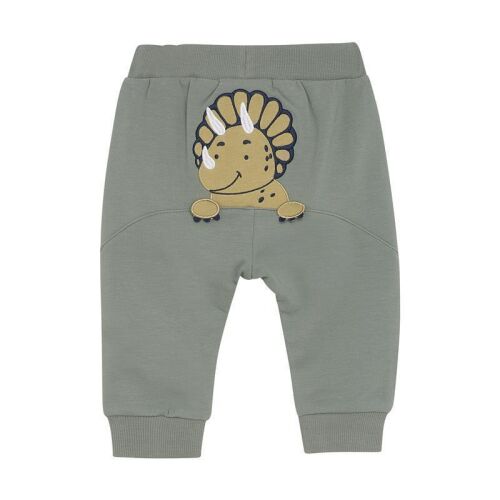 Minymo Baby-Sweat Hose 113928 Fb.9212 Grün-Dino