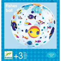 Djeco Wasserball aufblasbar Fische