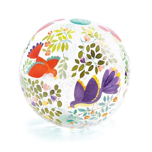 Djeco Wasserball aufblasbar Vögel