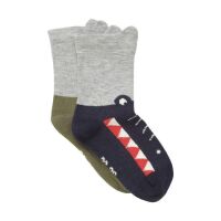 Minymo 2-Pack Socken 6634 Fb.778 3D Effect...