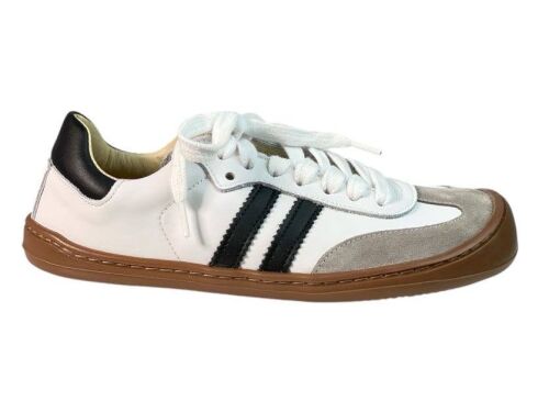 Flexi Nens Barfuß Sneaker 9026-R Serraje/Salvaje Weiß/Schwarz