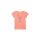 Someone KA Shirt Felien-SG-02-C Bright Peach/Pailletten-Kolibri