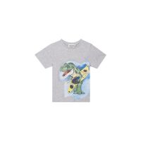 Someone KA Shirt Joshua-SB-02-E Grau/Surf-Dino