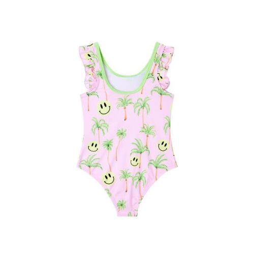 Someone Badeanzug Swimmy-SG-38-B Pink/Palmen-Smileys