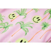 Someone Badeanzug Swimmy-SG-38-B Pink/Palmen-Smileys