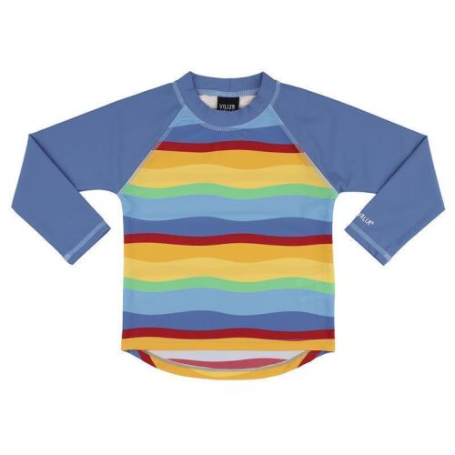 Villervalla La UV-Badeshirt Ocean 660LU Blau/Bunt gestreift