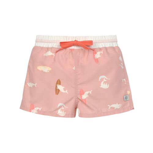 Lässig Baby Schwimmshorts mit Windel Dolphin Peach/Rosa
