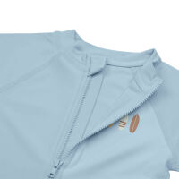 Lässig langarm UV-Badeanzug Sky Blue Himmelblau