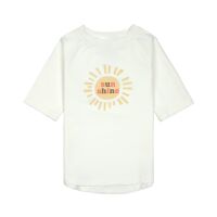 Lässig kurzarm Badeshirt UV 60+ Rashguard Sunshine...