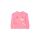 Someone Sweater Elina-SG-16-B mit Perlen und Paillettenmotiven fluo pink