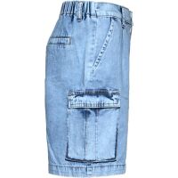 Blue Effect Girls Wide Leg Bermuda Cargo1251-3364 Fb.9816 light blue