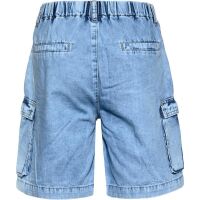 Blue Effect Girls Wide Leg Bermuda Cargo1251-3364 Fb.9816 light blue