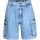 Blue Effect Girls Wide Leg Bermuda Cargo1251-3364 Fb.9816 light blue