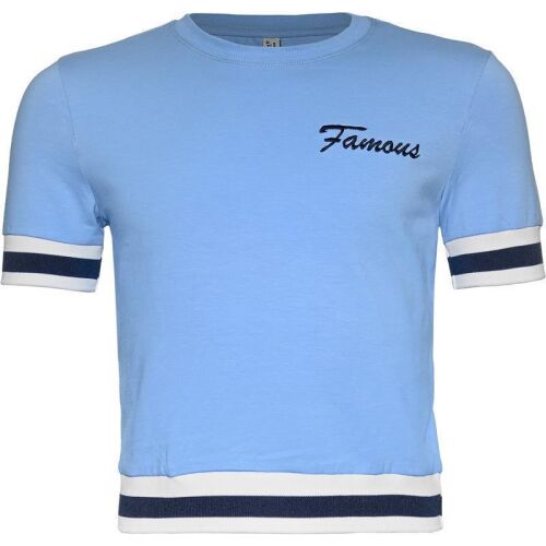 Blue Effect Girls KA T-Shirt Famous 1251-5035 Fb.6105 sky blue