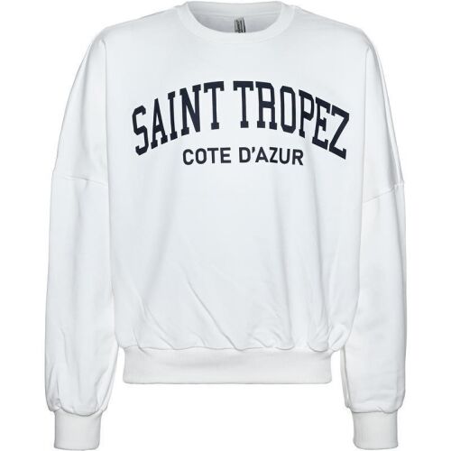 Blue Effect Girls Sweatshirt Saint Tropez 1251-5044 Fb. 1000 weiß