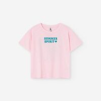 Losan Girls Ka T-Shirt Summer Spirit LJGAP0103-25034 Rosa