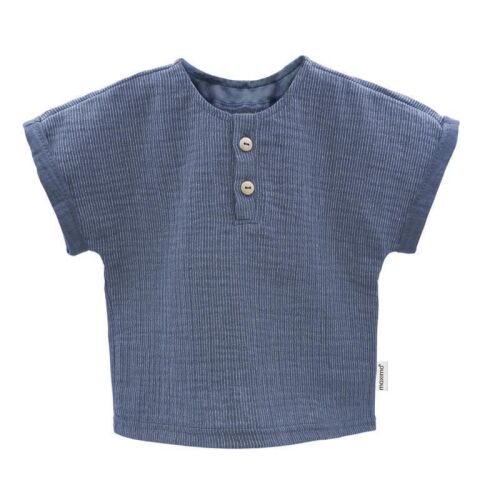 Maximo Musselin KA-Hemd 49007-140400 Fb. 40 navy gestreift