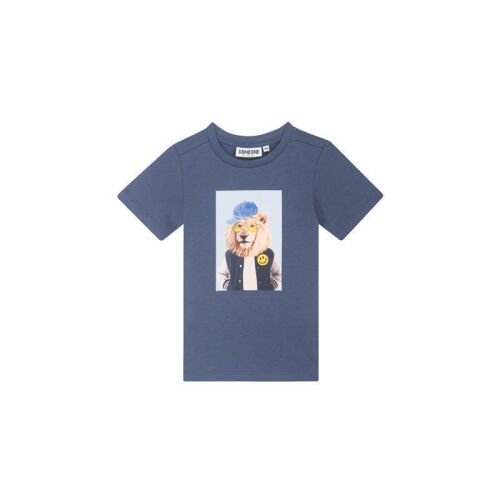Someone KA Shirt Archie-SB-02-G Cooler Löwe Dark Blue