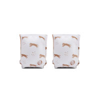 Swim Essentials Schwimmflügel Leopard Creme/Beige