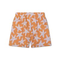 Swim Essentials Badeshort Sea Star Beige-Seesterne weiß