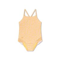 Swim Essentials Badeanzug Yellow Flowers Gelb