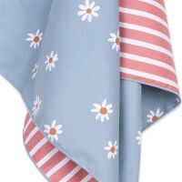 Swim Essentials Mikrofaser Badetuch Daisy Flower 135x65cm...