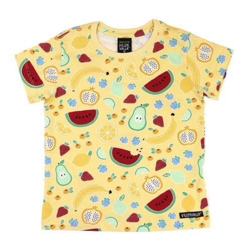 Villervalla Ka-T-Shirt LGT Banana 143LT Gelb/Obst