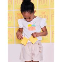 Mini Rebels Jersey Ka Shirt Isabel-SG-02-A weiß/Eis