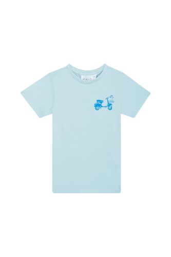 Mini Rebels Jersey Ka Shirt Mateo-SB-02-T Türkis/Vespa