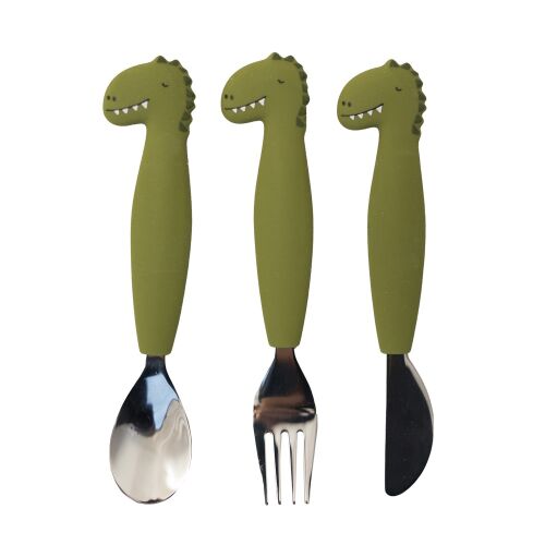 Trixie Besteck-3 Set Edelstahl Mr. Dino 96-442