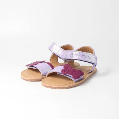 Blifestyle Barfußsandalen Schillerfalter BV15903L899 Glitzer-Lavendelglanz