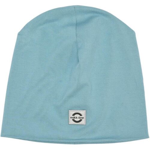 Mikk-Line Übergangshaube aus Viskose 9041 Faded Denim/Blau
