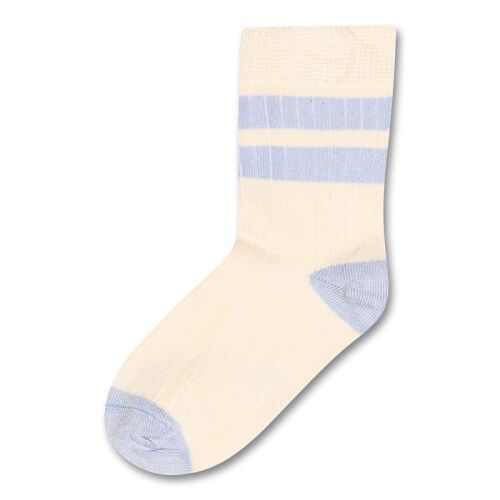 Minipop Bambus Socken MP13 spring blue weiß/blau