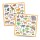 Djeco Sticker Kenia Tiere160 St orange