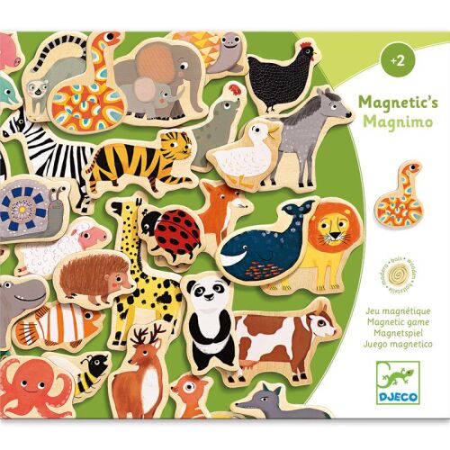 Djeco Magnetics Magnimo Tiere grün