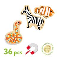 Djeco Magnetics Magnimo Tiere grün