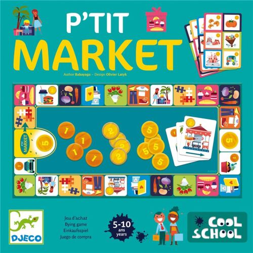 Djeco Lernspiel P`tit Market - Einkaufsspiel