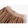 Someone Plisseerock Cheval-SG-41-F beige/gold