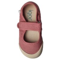 IGOR Stoff-Barfußballerinas Lona Mercedes Nuevo Rosa