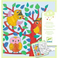 Djeco Ausmalbilder-Box - Wald 3-6 Jahre