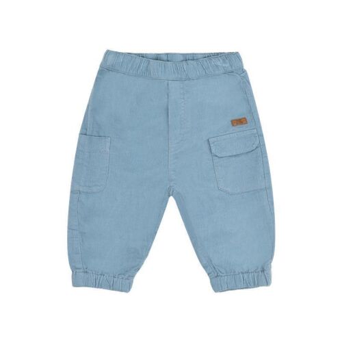 Hust & Claire Baby-Cordhose Tue 31206-3140 Stahlblau