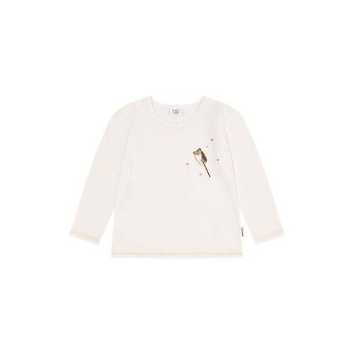 Hust & Claire Langarm-Shirt Alrma 12428-3260 Weiß/Steckenpferd