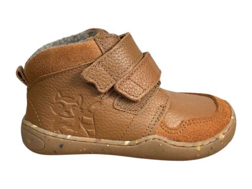 Blifestyle Barfußschuhe waschbärStyle BN156103MV910 Vlies Haselnuss