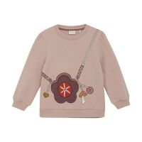 Minymo Sweatshirt 124046 Fb.5240 Blumentasche misty rose