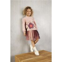 Minymo Sweatshirt 124046 Fb.5240 Blumentasche misty rose