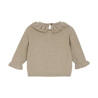 Minymo Baby Strickpullover mit Kragen 114070 Fb.2055 beige