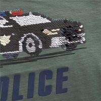 Minymo Langarm-Shirt 134002 Fb.9651 Police Grün