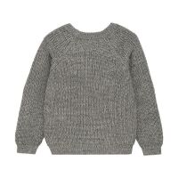 Minymo Strickpullover Cool 134040 Fb.1403 Grau melliert
