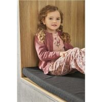 Minymo Strickweste 124048 Fb.4435 Korallenrot