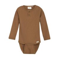 Minymo Langarm-Body 114052 Fb.2200 Ocker Ripp